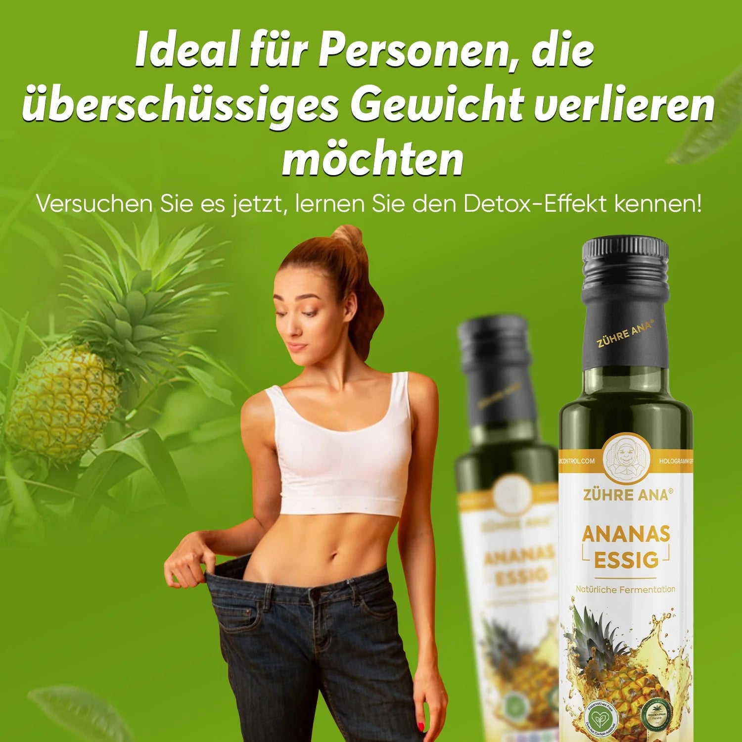 ZÜHRE ANA ANANAS SİRKSİ (Ananasessig)