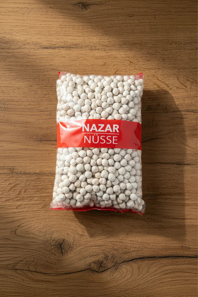 Knusprige Kichererbsen (Beyaz Çıtır Leblebi) 800g