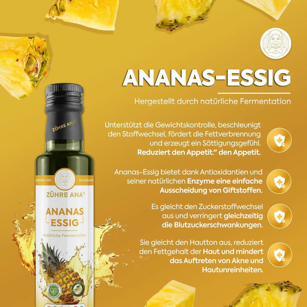 ZÜHRE ANA ANANAS SİRKSİ (Ananasessig)